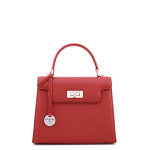 Anna 22 cherry red Italian leather handbag - SKU 2615